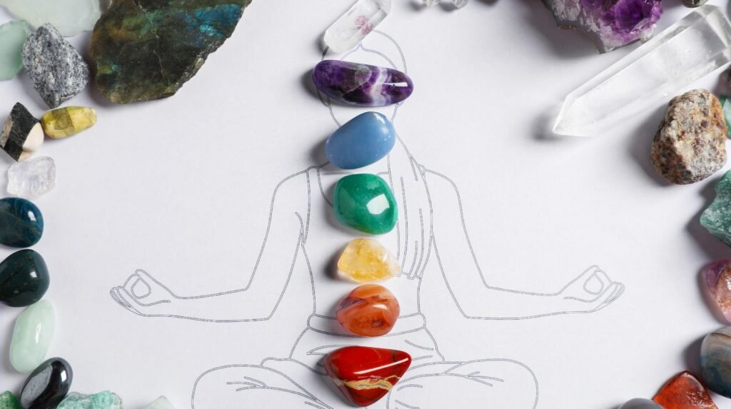 chakras e os cristais