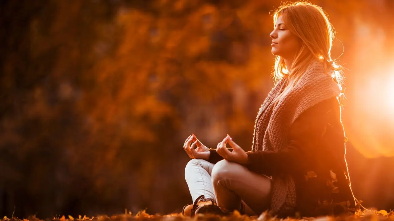 meditação na natureza