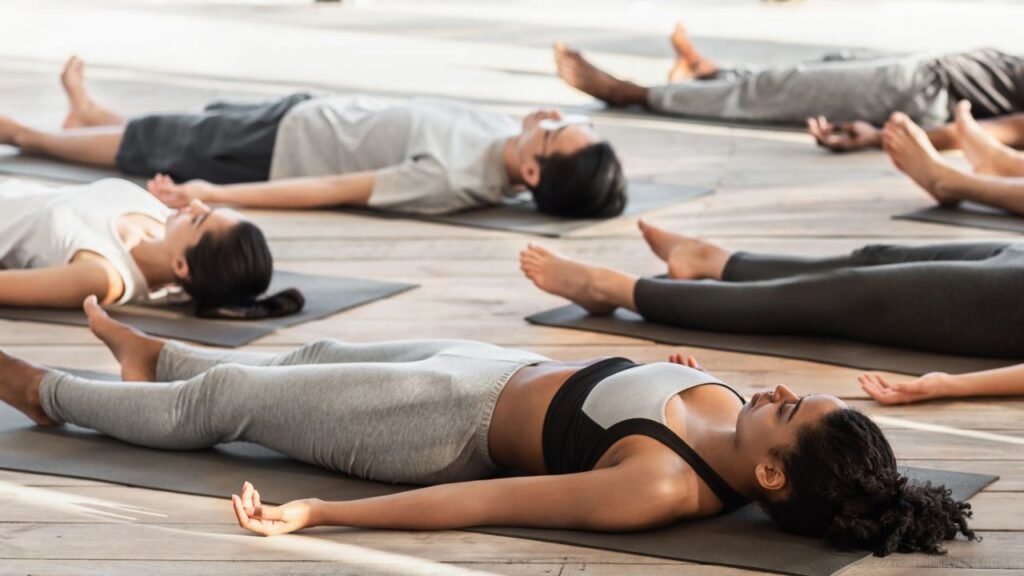 hatha yoga postura Savasana (Postura do Cadáver)