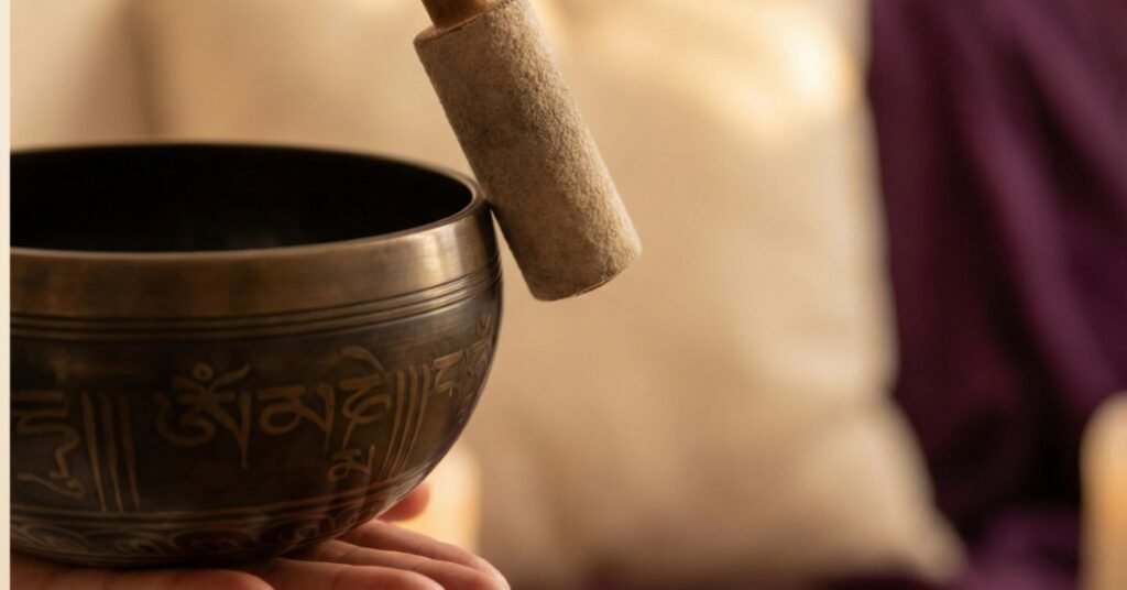 tecnica da batida do sino tibetano