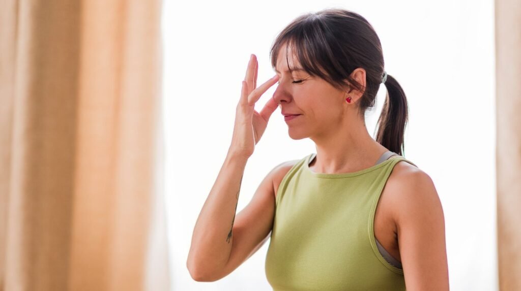 Pranayama: Nadi Shodhana (Respiração das Narinas Alternadas)